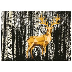 Ravensburger (19936) - "Deer in the Forest" - 1200 pieces puzzle