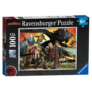 Ravensburger (10918) - "Dragons" - 100 pieces puzzle