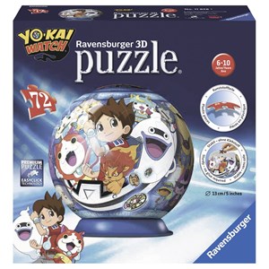 Ravensburger (11828) - "Yo-Kai Watch" - 72 pieces puzzle