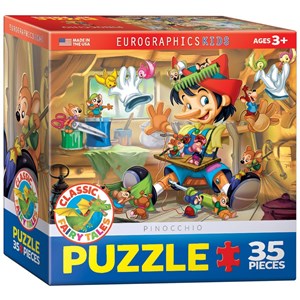 Eurographics (8035-0421) - "Pinocchio" - 35 pieces puzzle