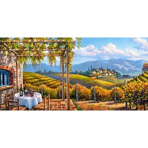 Castorland (C-400249) - "Vineyard Village" - 4000 pieces puzzle