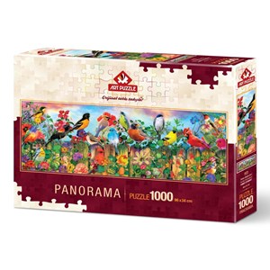 Art Puzzle (4475) - "Spring Birds" - 1000 pieces puzzle