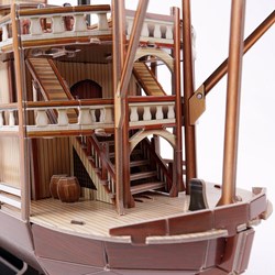 Cubic Fun (T4026h) - "Mississippi Steamboat" - 142 pieces puzzle