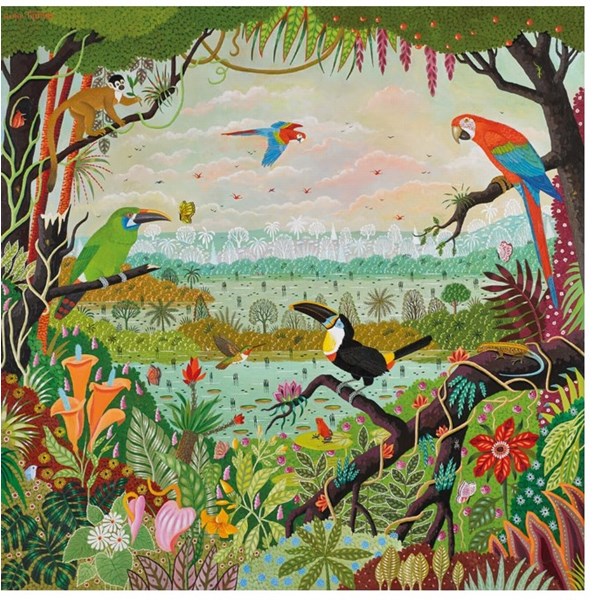 Puzzle Michele Wilson (Z86) - Alain Thomas: "Jungle" - 30 pieces puzzle