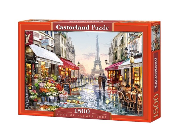 Castorland (C-151288) - Richard Macneil: "Flower Shop" - 1500 pieces puzzle