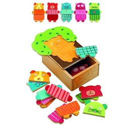 Djeco (01681) - "Cuddly Tree" - 15 pieces puzzle