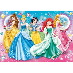 Clementoni (20077) - "Disney Princesses" - 104 pieces puzzle