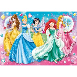 Clementoni (20077) - "Disney Princesses" - 104 pieces puzzle