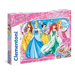 Clementoni (20077) - "Disney Princesses" - 104 pieces puzzle