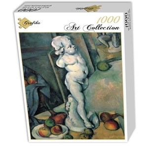 Grafika (01292) - Paul Cezanne: "Still Life with Plaster Cupid, 1895" - 1000 pieces puzzle