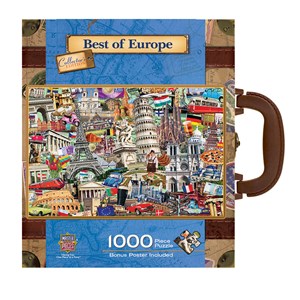 MasterPieces (71672) - "Best of Europe" - 1000 pieces puzzle
