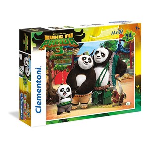 Clementoni (24475) - "Kung Fu Panda 3" - 24 pieces puzzle
