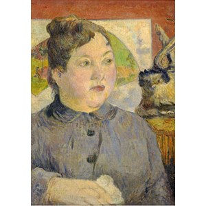 Grafika (01845) - Paul Gauguin: "Madame Alexandre Kohler, 1887-1888" - 1000 pieces puzzle