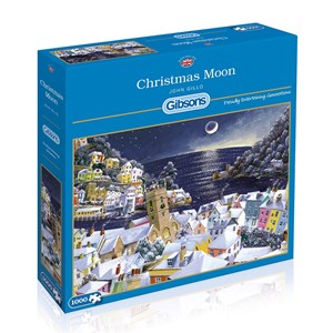 Gibsons (G6198) - John Gillo: "Christmas Moon" - 1000 pieces puzzle