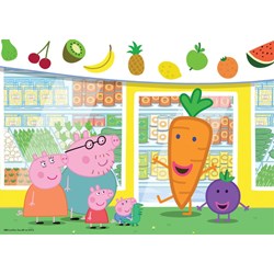 Jumbo (18470) - "Peppa Pig" - 12 24 35 50 pieces puzzle