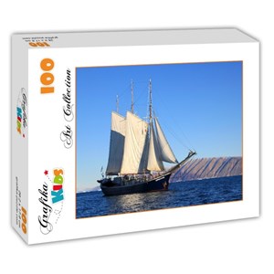 Grafika Kids (00609) - "Sailing Ship" - 100 pieces puzzle