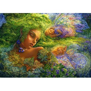 Grafika (T-00295) - Josephine Wall: "Moss Maiden" - 1000 pieces puzzle