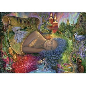 Grafika (T-00190) - Josephine Wall: "Dreaming in Color" - 1000 pieces puzzle