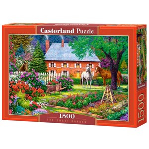 Castorland (C-151523) - "The Sweet Garden" - 1500 pieces puzzle