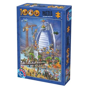 D-Toys (61218-CC12) - "Burj Al Arab" - 1000 pieces puzzle