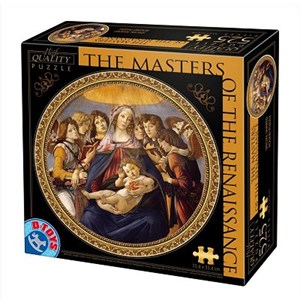 D-Toys (66985-TM01) - Sandro Botticelli: "Madonna della Melagra" - 525 pieces puzzle
