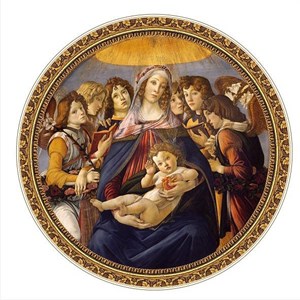 D-Toys (66985-TM01) - Sandro Botticelli: "Madonna della Melagra" - 525 pieces puzzle
