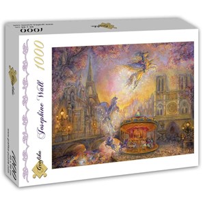 Grafika (T-00279) - Josephine Wall: "Magical Merry Go Round" - 1000 pieces puzzle