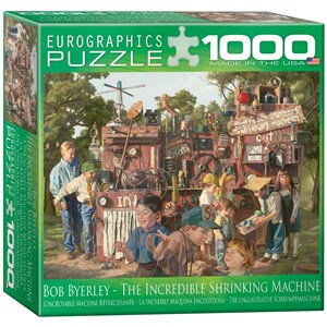 Eurographics (8000-0445) - Bob Byerley: "Incredible Shrinking Machine" - 1000 pieces puzzle