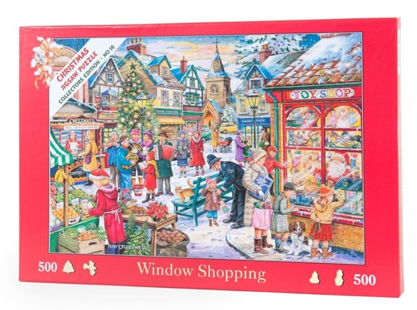 The House of Puzzles (3497) - "No.10, Window Shopping" - 500 pieces puzzle