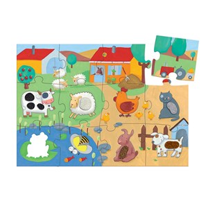 Djeco (07117) - "Farm" - 20 pieces puzzle