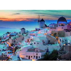 Ravensburger (19611) - "Evening on Santorini" - 1000 pieces puzzle