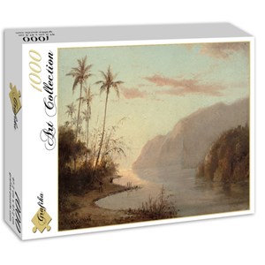 Grafika (02016) - Camille Pissarro: "Creek in St. Thomas, Virgin Islands, 1856" - 1000 pieces puzzle