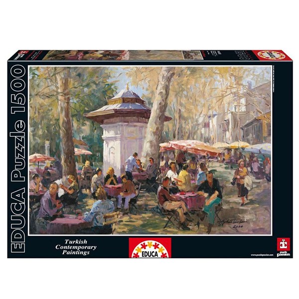 Educa (14543) - Ayhan Türker: "Emirgan, Istanbul" - 1500 pieces puzzle