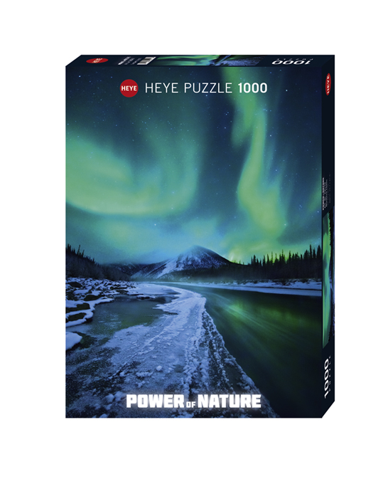 Heye 29548 Puzzle 1000 Teile Power of Nature Double Flash Blitz 