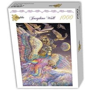 Grafika (T-00331) - Josephine Wall: "Ariel's Flight" - 1000 pieces puzzle
