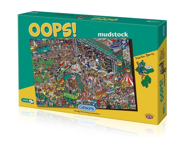 Gibsons (G7061) - "Oops! Mudstock" - 1000 pieces puzzle