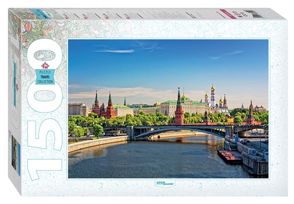 Step Puzzle (83052) - "Kremlin, Moscow" - 1500 pieces puzzle