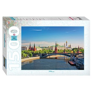 Step Puzzle (83052) - "Kremlin, Moscow" - 1500 pieces puzzle