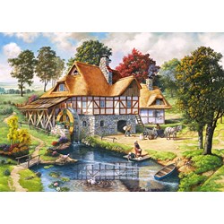 Castorland (C-200498) - "The water mill" - 2000 pieces puzzle