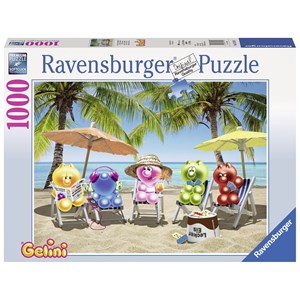 Ravensburger (19701) - "Gelinis in summer vacation" - 1000 pieces puzzle