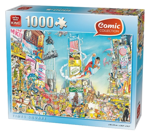 King International (05089) - "Times Square" - 1000 pieces puzzle