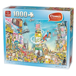 King International (05089) - "Times Square" - 1000 pieces puzzle