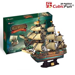 Cubic Fun (Set-Boat) - "Boats" - 1051 pieces puzzle