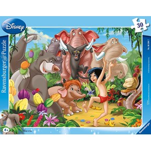 Ravensburger (06398) - "The Jungle Book, Mowgli and Baloo" - 30 pieces puzzle