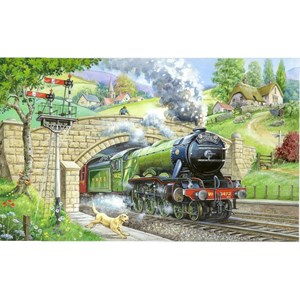 The House of Puzzles (1448) - "Train Spotting" - 250 pieces puzzle