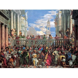 Ravensburger (16653) - Paolo Veronese: "Wedding at Cana" - 2000 pieces puzzle