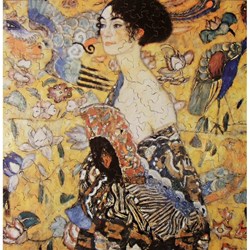 Puzzle Michele Wilson (A515-350) - Gustav Klimt: "Lady with Fan" - 350 pieces puzzle