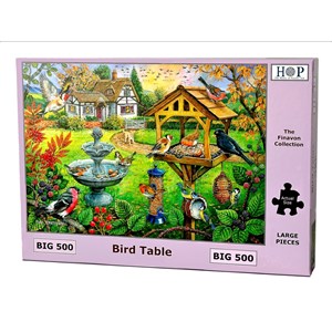 The House of Puzzles (4333) - "Bird Table" - 500 pieces puzzle