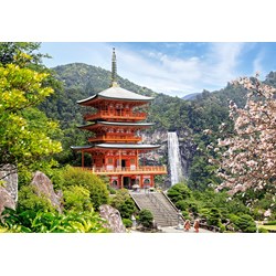 Castorland (C-103201) - "Seiganto-Ji Temple, Japan" - 1000 pieces puzzle