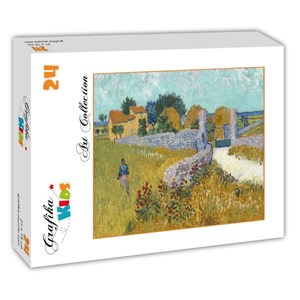Grafika Kids (00994) - Vincent van Gogh: "Farmhouse in Provence, 1888" - 24 pieces puzzle